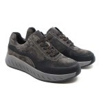 Solidus sneaker grijs nubuck 71122